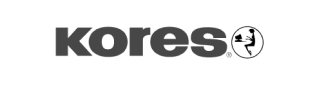Logotipo de Kores, cliente de Klumex